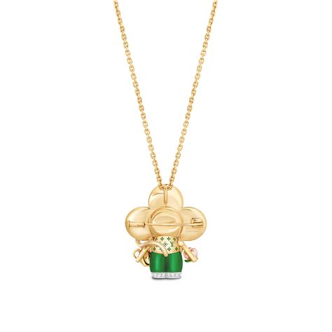 louis vuitton monkey|Vivienne Monkey Pendant, 3 Golds, Lacquer, Diamonds.